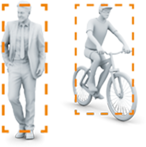Pedestrian and Cyclist Detection System